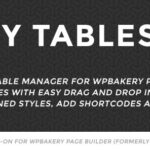 Easy Tables - Table Manager for WPBakery Page Builder