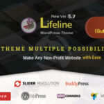 Lifeline - NGO Charity Fund Raising WordPress Theme