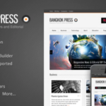 Bangkok Press Responsive News and Editorial Theme
