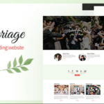 Marriage – Responsive Wedding WordPress Theme