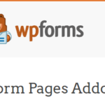 WPForms Form Pages addon