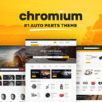 Chromium - Auto Parts Shop WordPress Elementor Theme