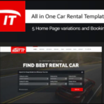 Rentit - Multipurpose Vehicle Car Rental WordPress Theme