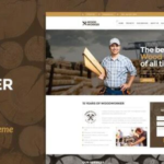 WoodWorker - Carpenter Handy Service WordPress Theme