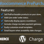 WooCommerce PrePurchase
