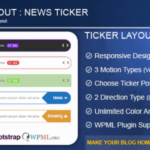 Post Layout : News Ticker for Visual Composer