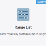 FacetWP Range List