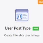 FacetWP User Post Type