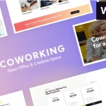 Coworking - Open Office & Creative Space WordPress Theme