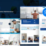 HouzFix Plumber Handyman Services WordPress Theme