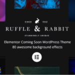 Rabbit - Elementor Coming Soon WordPress Theme