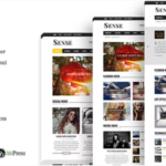 Sense Responsive Blog Magazine and News Theme